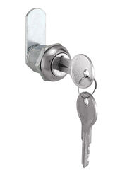 Prime-Line Chrome Gray Steel Cabinet/Drawer Lock