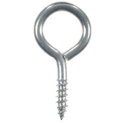 Ace 3/32 in. D X 7/8 in. L Zinc-Plated Steel Screw Eye 11 lb. cap. 14 pk