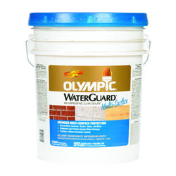 Olympic WaterGuard Low Luster Clear Water-Based Multi-Surface Waterproofer 5 gal