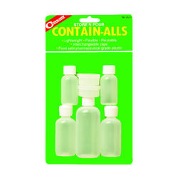 Coghlan's Store N' Pour Contain-Alls White Water Carrier 11.000 in. H X 6.500 in. W X 1.750 in.