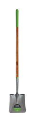 Ames Steel blade Wood Handle 9.75 in. W X 61 in. L Square Point Shovel