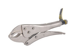 Steel Grip 10 in. Drop Forged Steel Curved Pliers