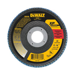 DeWalt 4-1/2 in. D X 7/8 in. S Zirconia Aluminum Oxide Flap Disc 40 Grit 1 pc