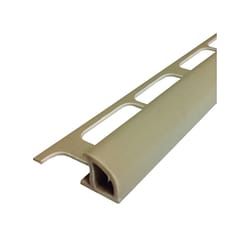 M-D Building Products 5/16 in. H X 96 in. L Prefinished Beige PVC Bullnose