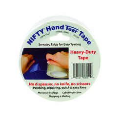 Nifty Hand Tear Tape 2 in. W X 1980 in. L Tape Clear