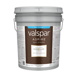 Valspar Aspire Flat Tintable Neutral Base Paint and Primer Exterior 5 gal