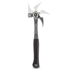 Craftsman 18 oz Smooth Face Flex Claw Hammer 13.98 in. Steel Handle