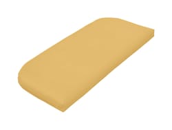Casual Cushion Tan Polyester Seating Cushion 2.5 in. H X 43.5 in. W X 19.5 in. L