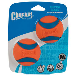 Chuckit! Blue/Orange Ultra Ball Rubber Ultra Ball Medium 2