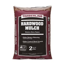 Timberline Brown Hardwood Mulch 2 ft³