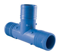 Apollo Blue Twister 1-1/2 in. Insert T X 1-1/2 in. D Insert Acetal Tee