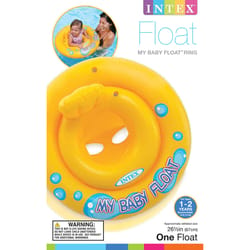 Intex Yellow Vinyl Inflatable Baby Float