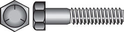 Hillman 3/4 in. D X 2 in. L Heat Treated Zinc Steel Hex Head Cap Screw 20 pk