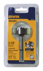Irwin Marples 2-1/8 in. S X 4 in. L Carbon Steel Forstner Drill Bit 1 pc