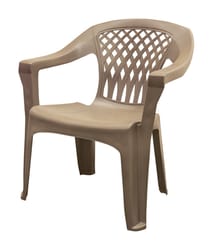 Adams Big Easy Portobello Polypropylene Stackable Chair