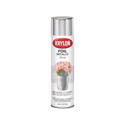 Krylon Foil High Gloss Silver Metallic Spray Paint 8 oz