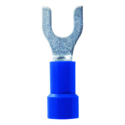 Jandorf 16-14 Ga. Insulated Wire Terminal Spade Blue 5 pk