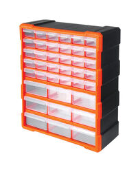 Tactix 6-1/4 in. W X 19 in. H Storage Bin Plastic 39 Orange