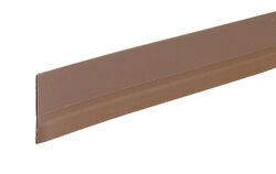 M-D Building Products Brown Vinyl Sweep For Doors 36 in. L X 1/2 in. T