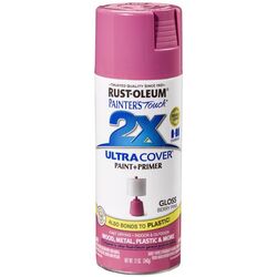 Rust-Oleum Painter's Touch 2X Ultra Cover Gloss Berry Pink Spray Paint 12 oz