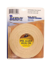 Band It 7/8 in. W X 50 ft. L X .030 in. T White Birch Real Wood Veneer Edging