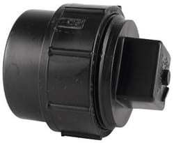 Charlotte Pipe 4 in. Spigot T X 4 in. D FPT ABS Adapter