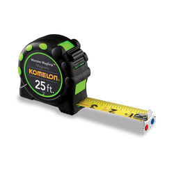 Komelon Magnetic 25 ft. L X 1 in. W Tape Measure 1 pk