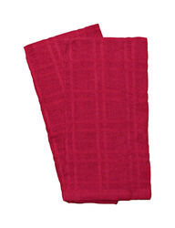 Ritz Paprika Cotton Solid Kitchen Towel 2 pk