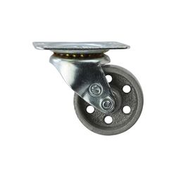 Shepherd 2 in. D Swivel Steel Caster 125 lb 1 pk