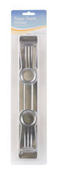 Fox Run Stainless Steel Wall Mount Paper Towel Holder 1 in. H X 0.3 in. W X 15.6 in. L