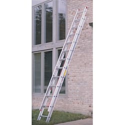 Werner 24 ft. H X 16 in. W Aluminum Extension Ladder Type III 200 lb