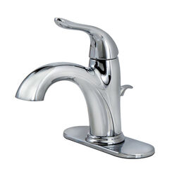 OakBrook Pacifica Chrome Single Handle Lavatory Pop-Up Faucet 4 in.