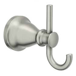 Moen Hilliard 2 in. W X 2.34 in. L Brushed Nickel Robe Hook