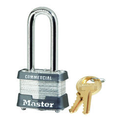 Master Lock 1-5/16 in. H X 1-5/8 in. W X 1-1/2 in. L Steel Double Locking Padlock 1 pk Keyed A