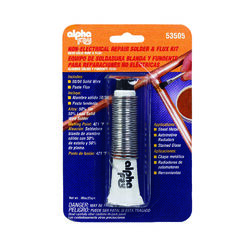 Alpha Fry 0.9 oz Solder and Flux Kit 0.06 in. D Tin/Lead 50/50 1 pc