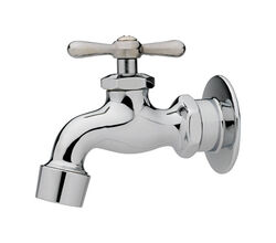 Homewerks 3/4 in. Hose T FIP Brass and Bronze Wall Mount Faucet