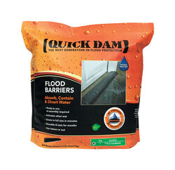 Quick Dam Flood Barrier 3.5 in. H X 6.5 in. W X 204 in. L Flood Barrier 1 pk