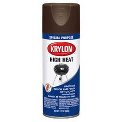Krylon Special Purpose Flat Brown High Heat Spray Paint 12 oz