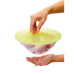 Charles Viancin 11 in. W Green Silicone Large Lily Pad Lid