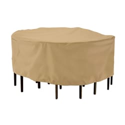 Classic Accessories 23 in. H X 69 in. W Brown Polyester Dining Set Cover