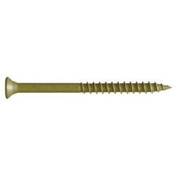 FastenMaster GuardDog No. 10 S X 3-1/2 in. L Phillips/Square Bugle Head Deck Screws 75 pk