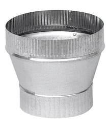 Imperial 3 in. D X 4 in. D Galvanized Steel Furnace Pipe Reducer