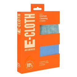 E-Cloth Polyamide/Polyester Kitchen Cleaning Cloth 2 pk