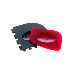 Lodge Black/Red Polycarbonate Pan Scraper Set