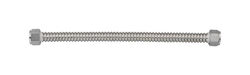Ace 3/4 in. FIP T X 1 in. D FIP 24 in. Corrugated Stainless Steel Water Heater Supply Line
