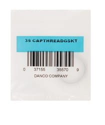 Danco Fiber 13/16 inch D X 15/16 inch D Cap Thread Gasket
