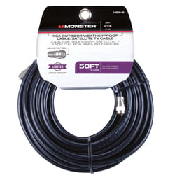 Monster Just Hook it Up Weatherproof Video Coaxial Cable