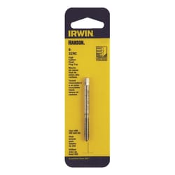 Irwin Hanson High Carbon Steel SAE Plug Tap 8-32NC 1 pc