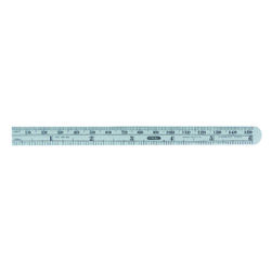 General Tools 6 in. L X 1/2 in. W Stainless Steel Precision Pocket Rule Metric