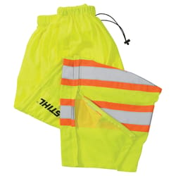 STIHL Men's Cotton Reflective Safety Pants Yellow XL/XXL 1 pk